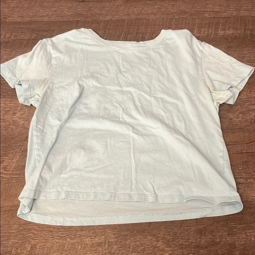 Casual Light Blue T-Shirt